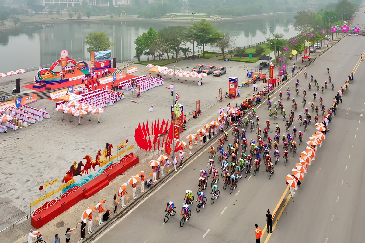 Toàn cảnh đường đua chặng 1 của Cúp Truyền hình 2026