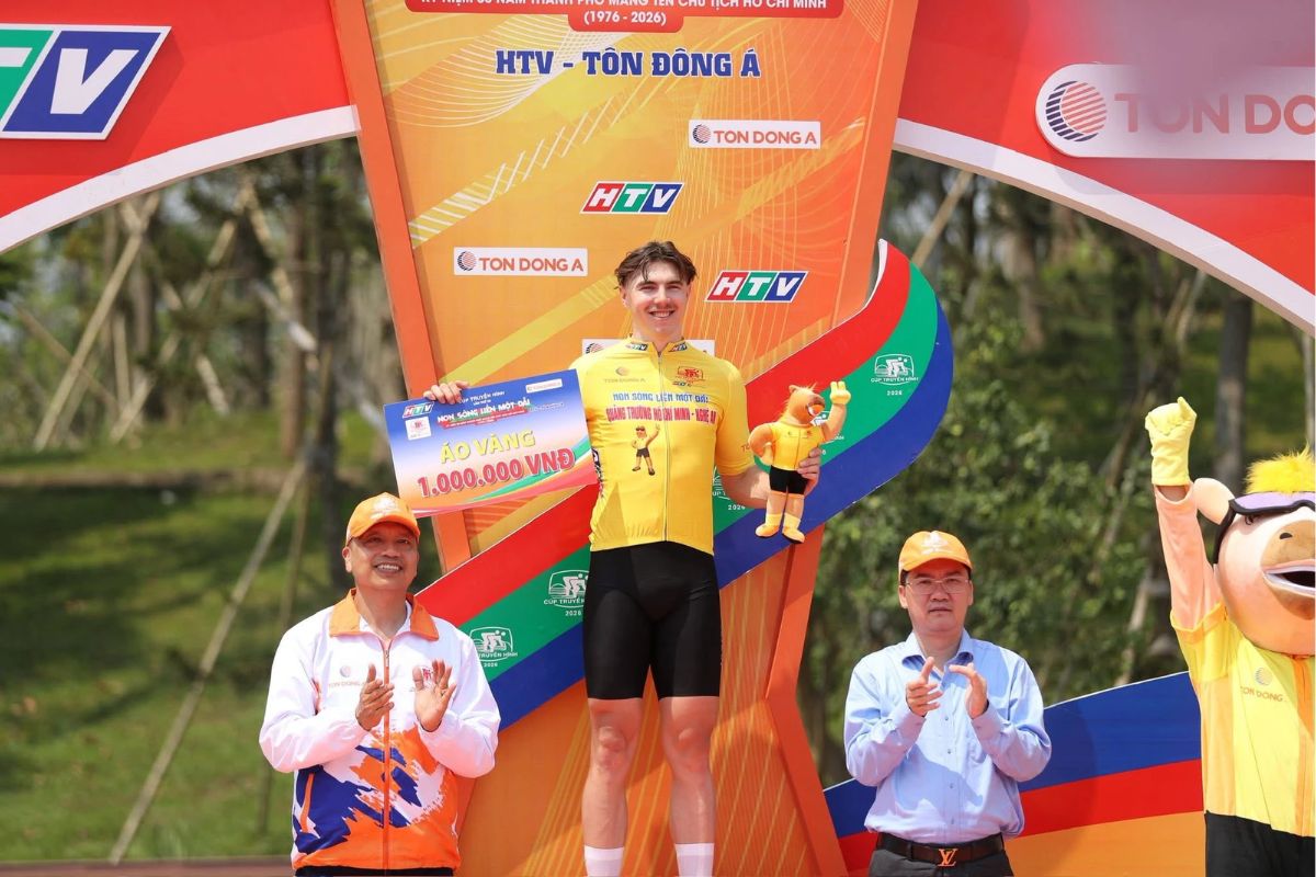 Marchuk Dzianis tiếp tục giữ Áo vàng sau chặng 6